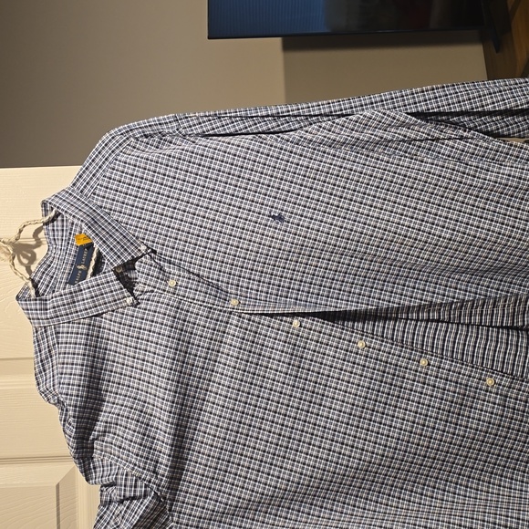 Polo by Ralph Lauren Men's Blue Checkered Shirt - Picture 1 of 3